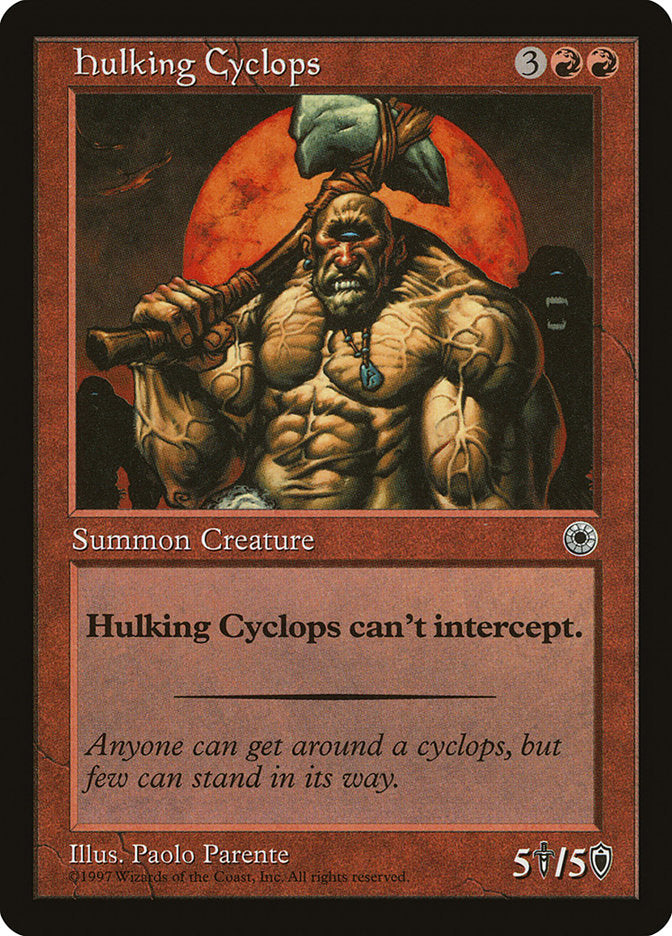 Hulking Cyclops [Portal] | Silver Goblin