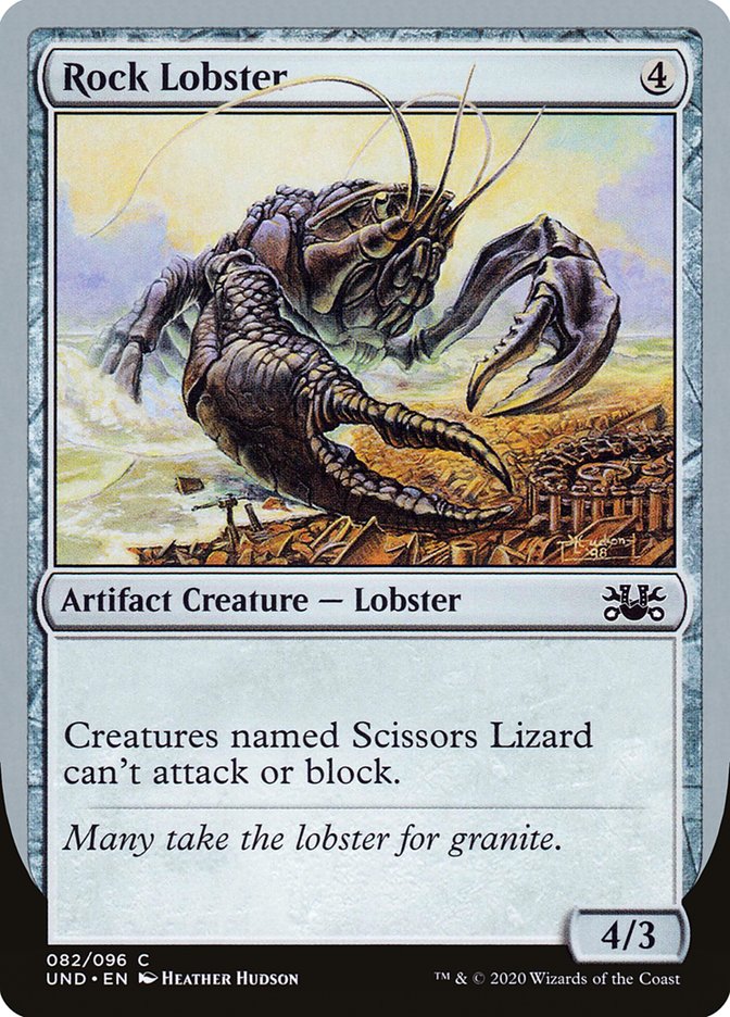 Rock Lobster [Unsanctioned] | Silver Goblin