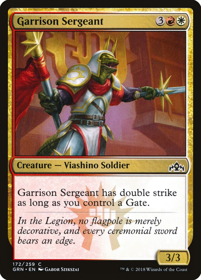 Garrison Sergeant [Guilds of Ravnica] | Silver Goblin