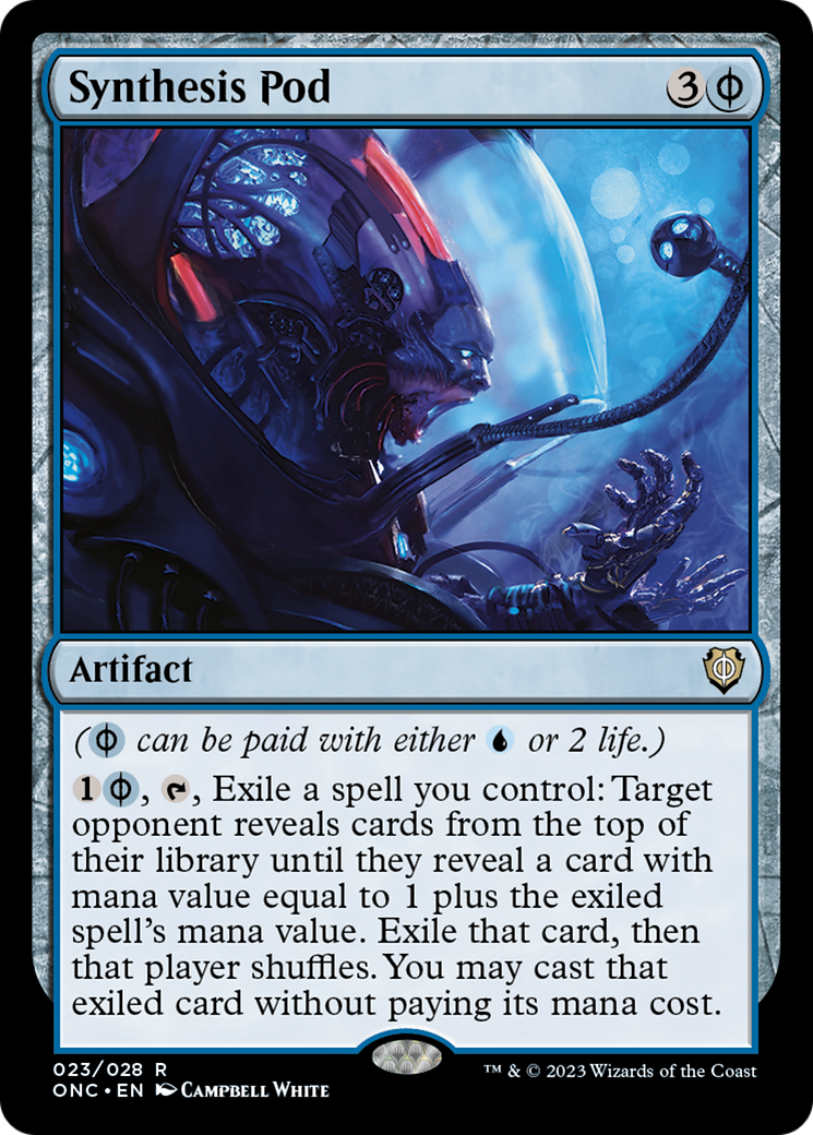 Synthesis Pod [Phyrexia: All Will Be One Commander] | Silver Goblin