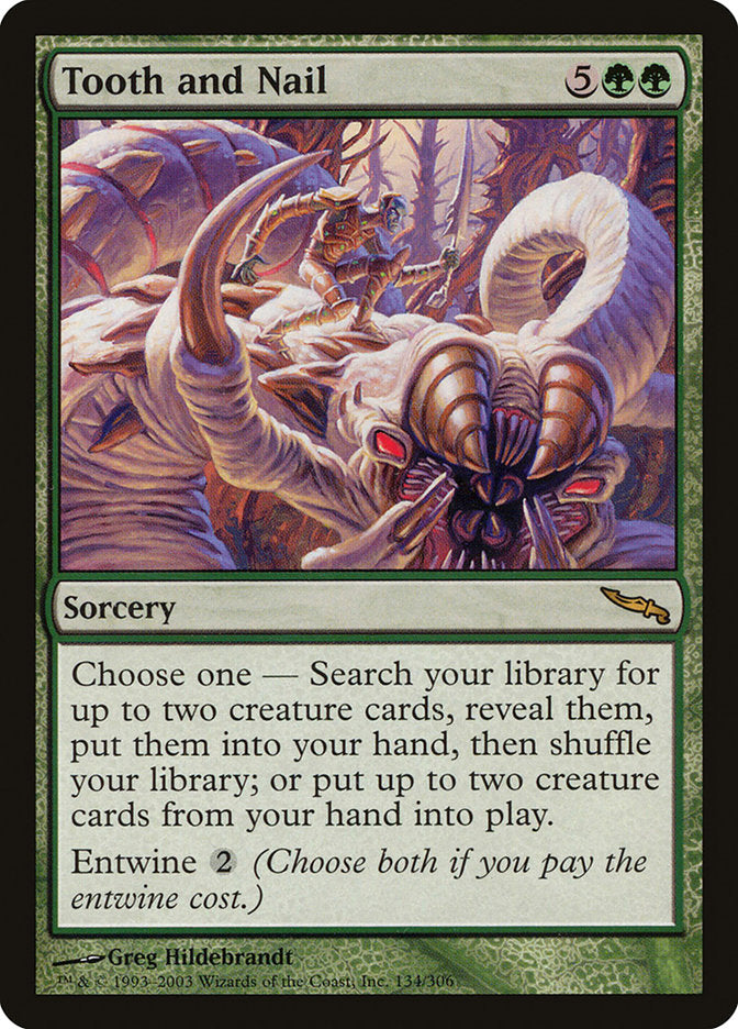 Tooth and Nail [Mirrodin] | Silver Goblin
