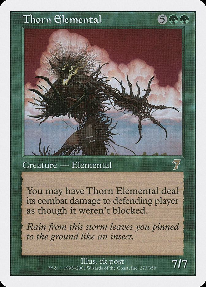 Thorn Elemental [Seventh Edition] | Silver Goblin