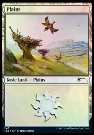 Plains (Feathered Friends) (546) [Secret Lair Drop Promos] | Silver Goblin
