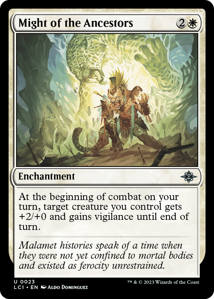 Might of the Ancestors [The Lost Caverns of Ixalan] | Silver Goblin