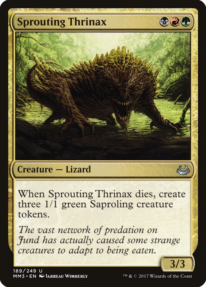 Sprouting Thrinax [Modern Masters 2017] | Silver Goblin