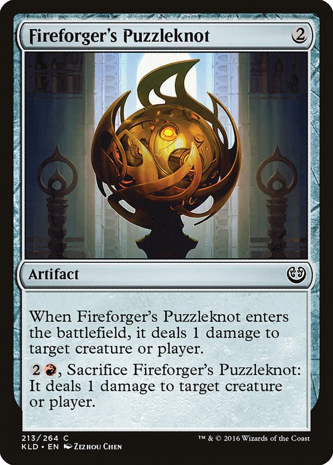 Fireforger's Puzzleknot [Kaladesh] | Silver Goblin