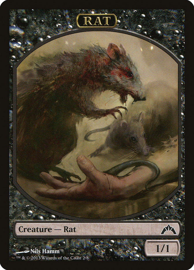 Rat Token [Gatecrash Tokens] | Silver Goblin