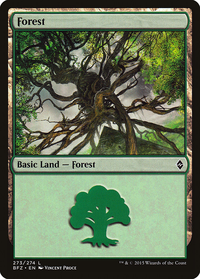 Forest (273) [Battle for Zendikar] | Silver Goblin