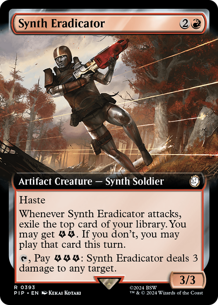 Synth Eradicator (Extended Art) [Fallout] | Silver Goblin