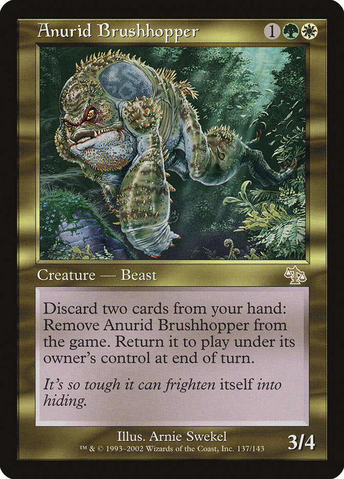 Anurid Brushhopper [Judgment] | Silver Goblin