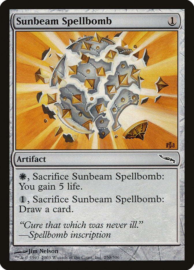 Sunbeam Spellbomb [Mirrodin] | Silver Goblin