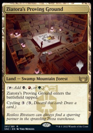 Ziatora's Proving Ground (Promo Pack) [Streets of New Capenna Promos] | Silver Goblin