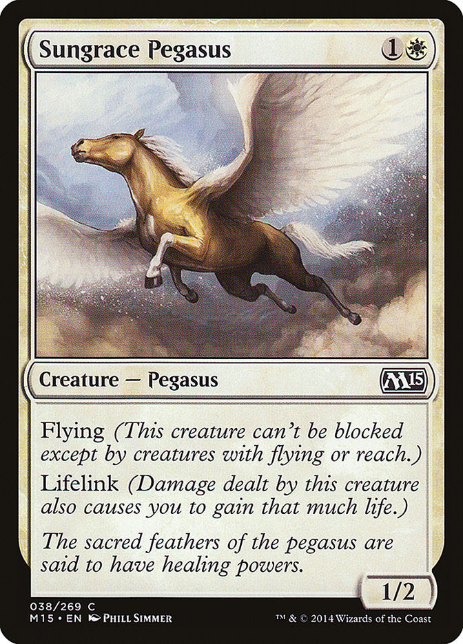 Sungrace Pegasus [Magic 2015] | Silver Goblin