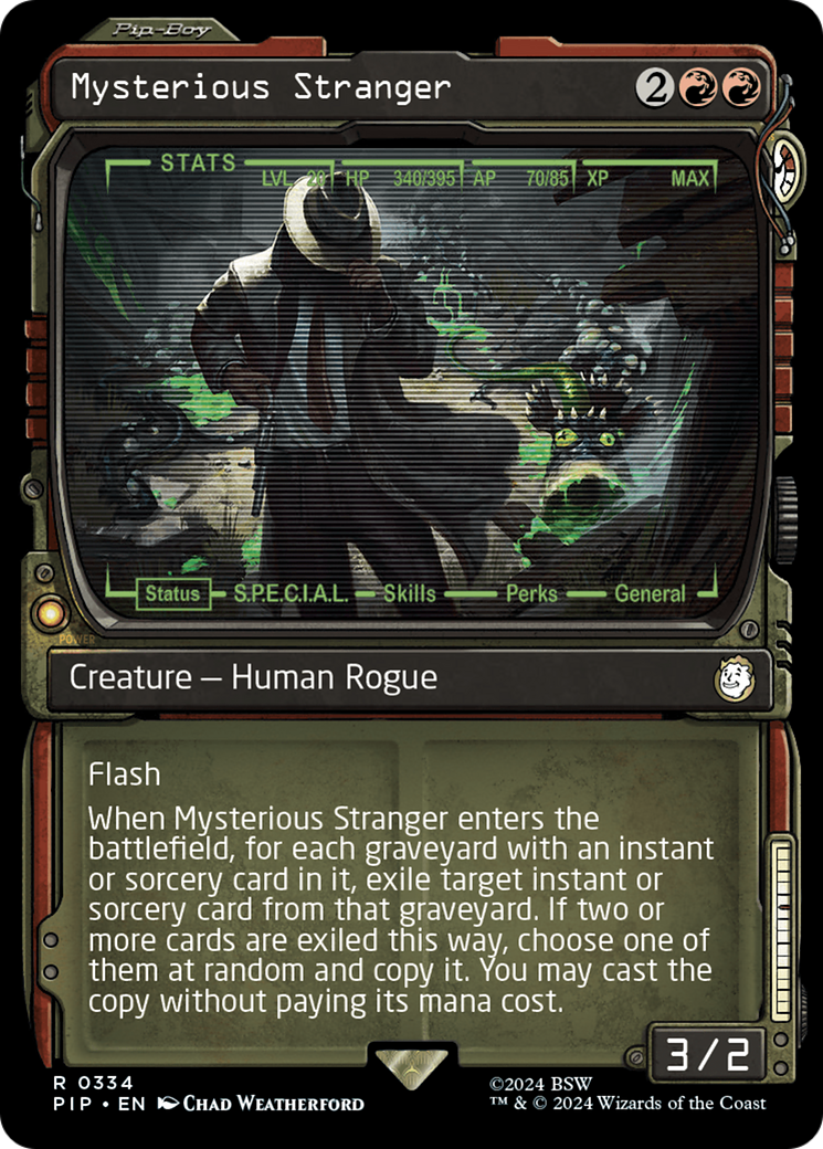 Mysterious Stranger (Showcase) [Fallout] | Silver Goblin