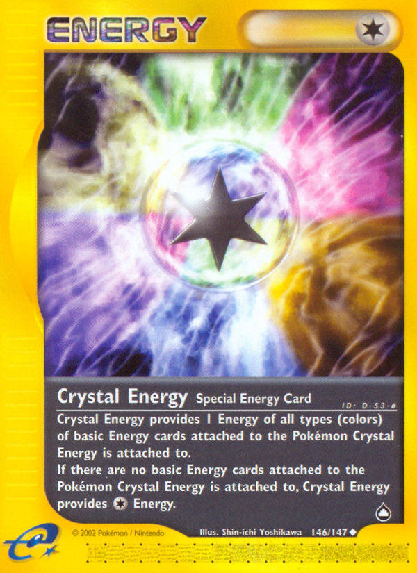 Crystal Energy (146/147) [Aquapolis] | Silver Goblin