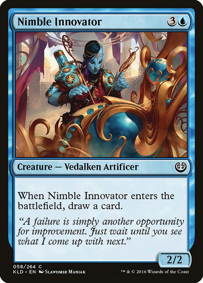 Nimble Innovator [Kaladesh] | Silver Goblin