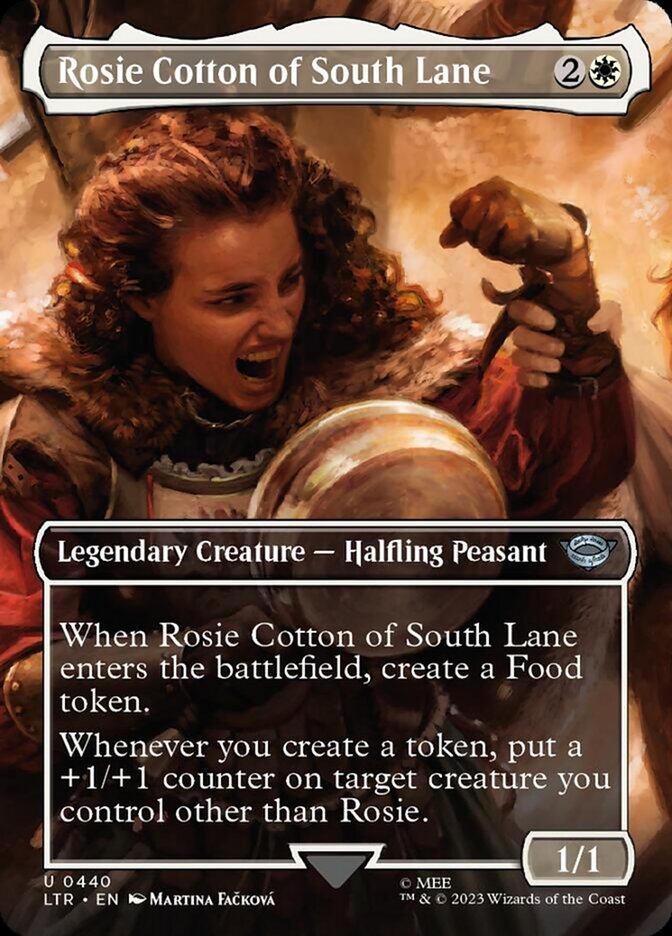 Rosie Cotton of South Lane (Borderless Alternate Art) [The Lord of the Rings: Tales of Middle-Earth] | Silver Goblin