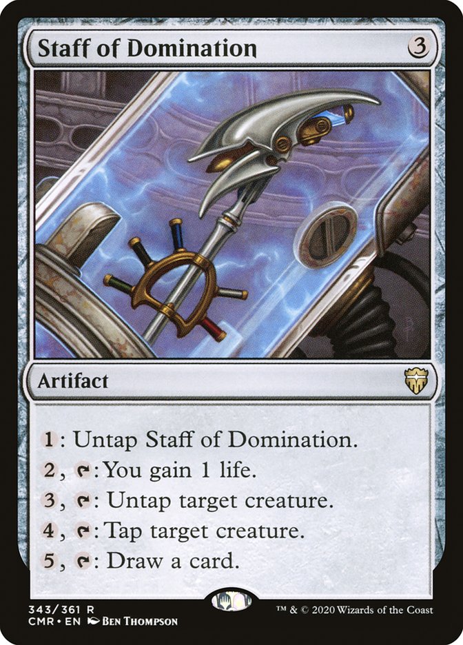 Staff of Domination [Commander Legends] | Silver Goblin