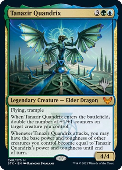 Tanazir Quandrix (Promo Pack) [Strixhaven: School of Mages Promos] | Silver Goblin