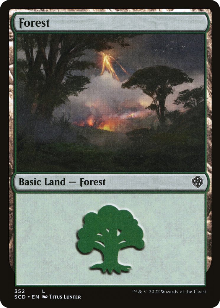 Forest (352) [Starter Commander Decks] | Silver Goblin