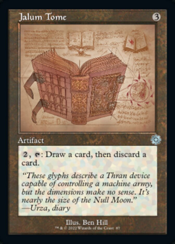 Jalum Tome (Retro Schematic) [The Brothers' War Retro Artifacts] | Silver Goblin
