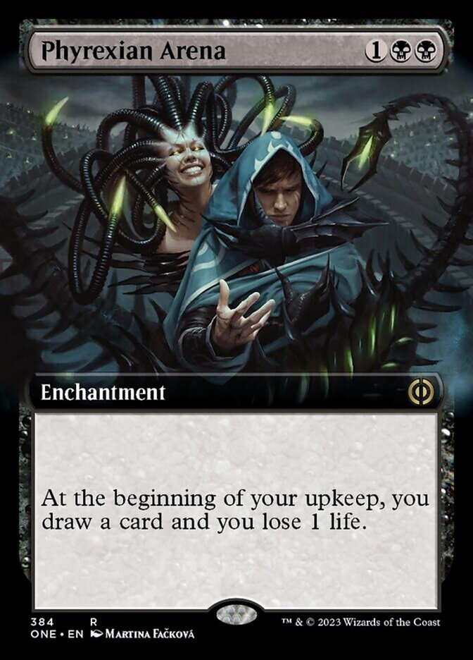 Phyrexian Arena (Extended Art) [Phyrexia: All Will Be One] | Silver Goblin