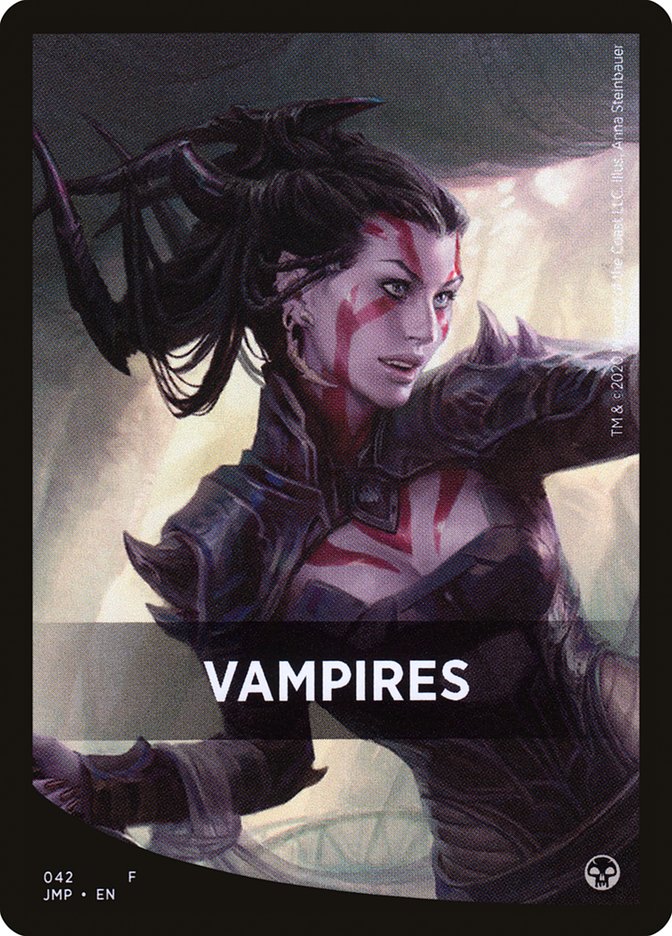 Vampires Theme Card [Jumpstart Front Cards] | Silver Goblin
