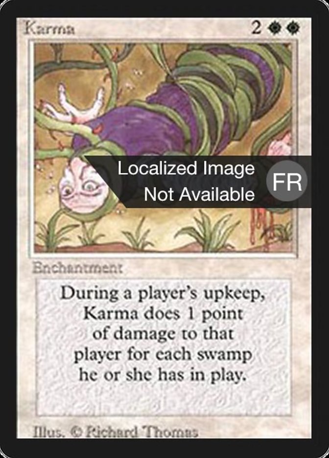 Karma [Foreign Black Border] | Silver Goblin