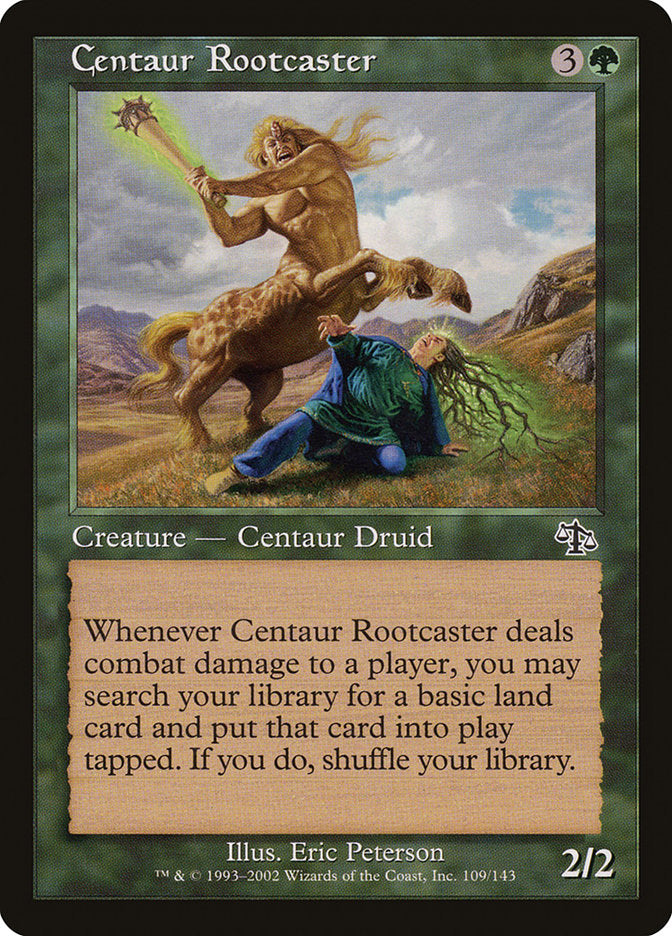 Centaur Rootcaster [Judgment] | Silver Goblin