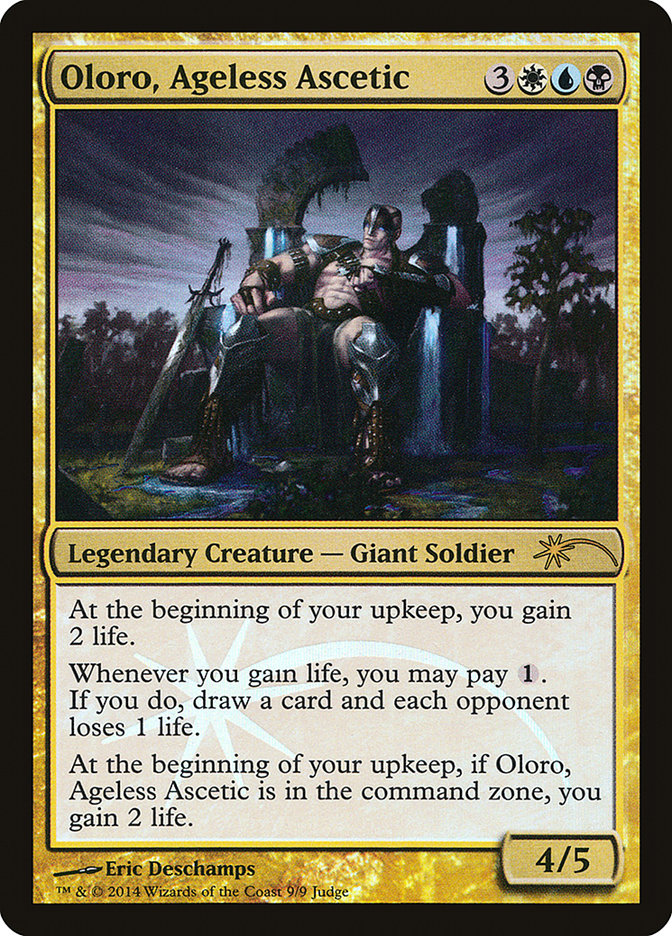 Oloro, Ageless Ascetic [Judge Gift Cards 2014] | Silver Goblin