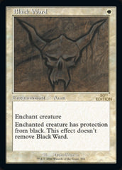 Black Ward (Retro) [30th Anniversary Edition] | Silver Goblin