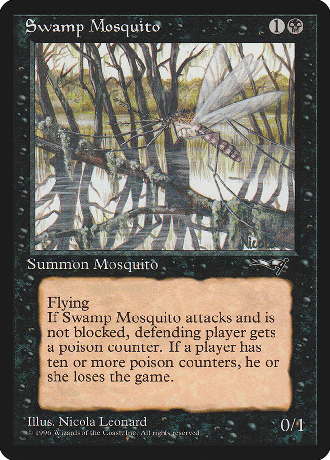 Swamp Mosquito (Facing Side) [Alliances] | Silver Goblin