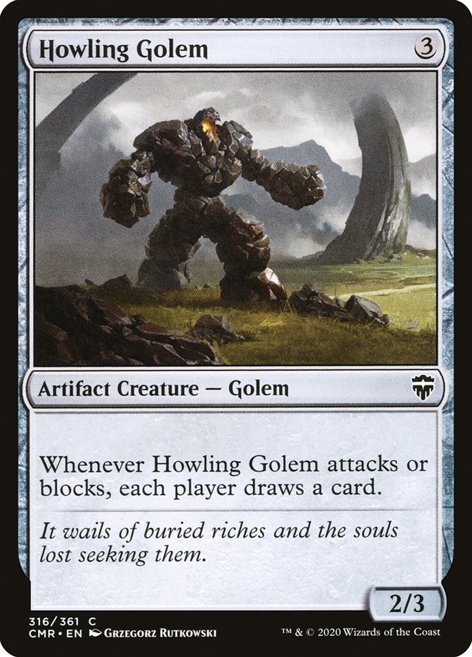 Howling Golem [Commander Legends] | Silver Goblin