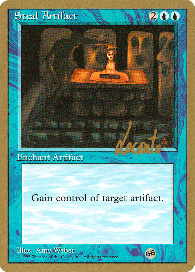 Steal Artifact (Michael Loconto) (SB) [Pro Tour Collector Set] | Silver Goblin