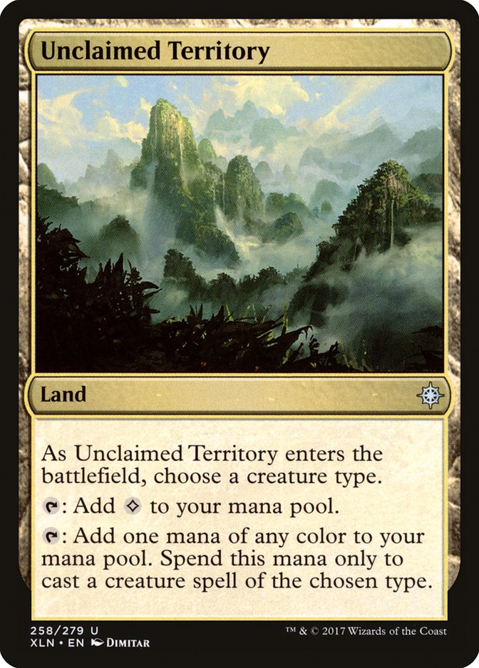 Unclaimed Territory [Ixalan] | Silver Goblin