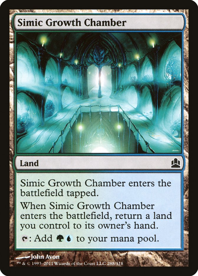 Simic Growth Chamber [Commander 2011] | Silver Goblin