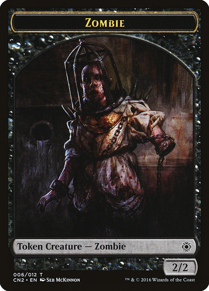 Zombie Token [Conspiracy: Take the Crown Tokens] | Silver Goblin