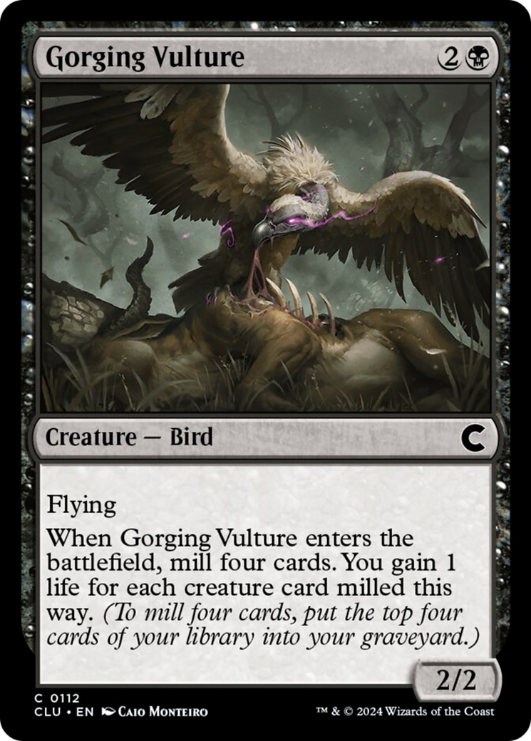 Gorging Vulture [Ravnica: Clue Edition] | Silver Goblin