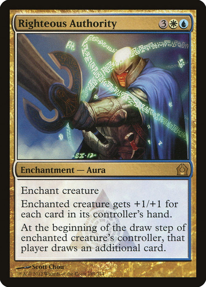 Righteous Authority [Return to Ravnica] | Silver Goblin
