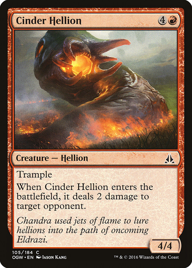 Cinder Hellion [Oath of the Gatewatch] | Silver Goblin