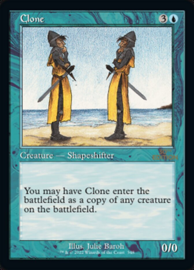 Clone (Retro) [30th Anniversary Edition] | Silver Goblin