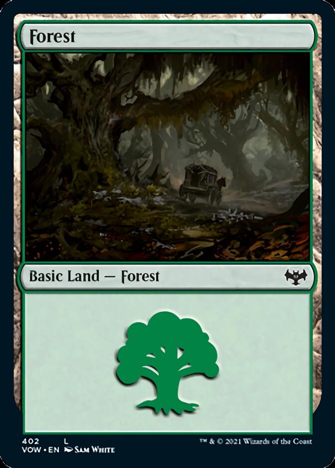Forest (402) [Innistrad: Crimson Vow] | Silver Goblin