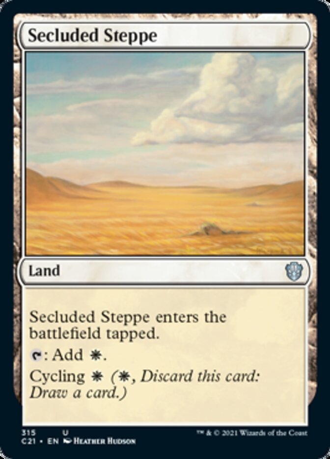 Secluded Steppe [Commander 2021] | Silver Goblin