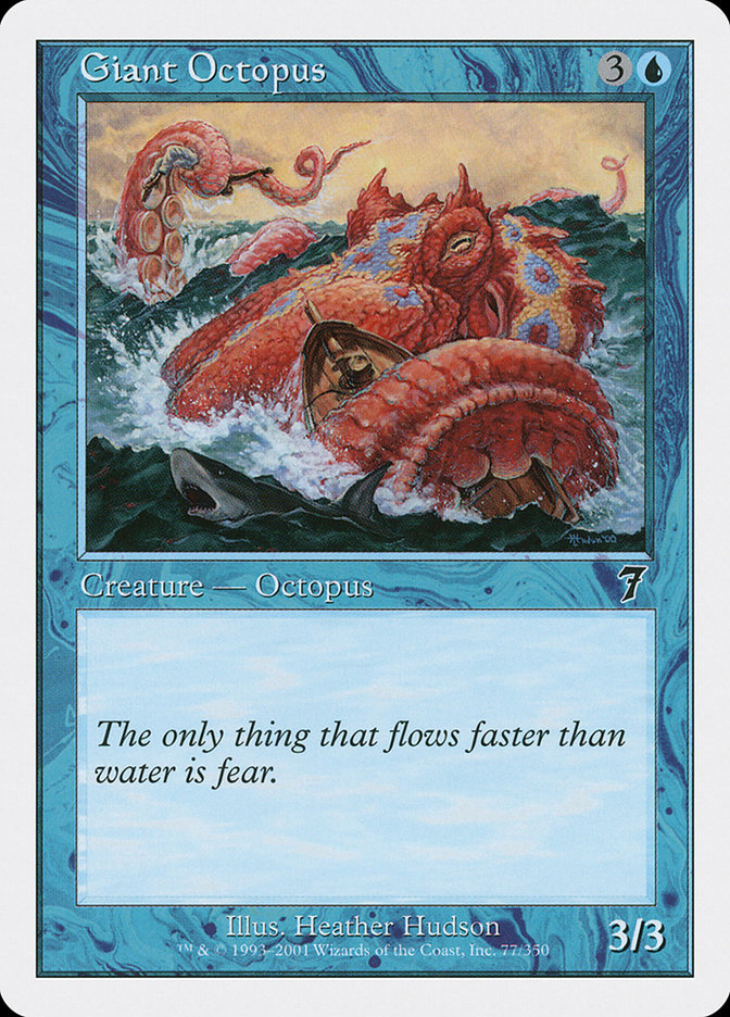 Giant Octopus [Seventh Edition] | Silver Goblin