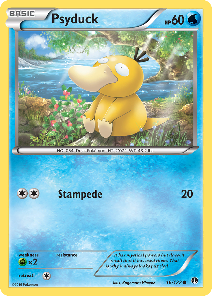 Psyduck (16/122) [XY: BREAKpoint] | Silver Goblin