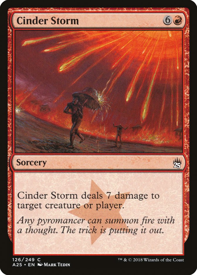 Cinder Storm [Masters 25] | Silver Goblin