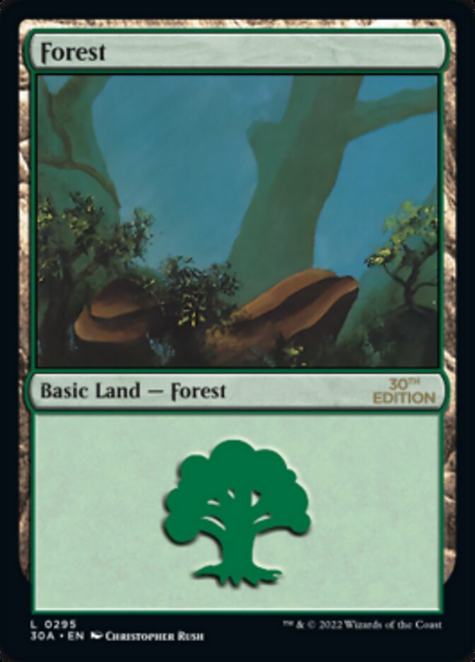 Forest (295) [30th Anniversary Edition] | Silver Goblin