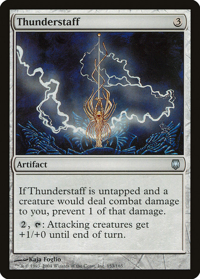 Thunderstaff [Darksteel] | Silver Goblin