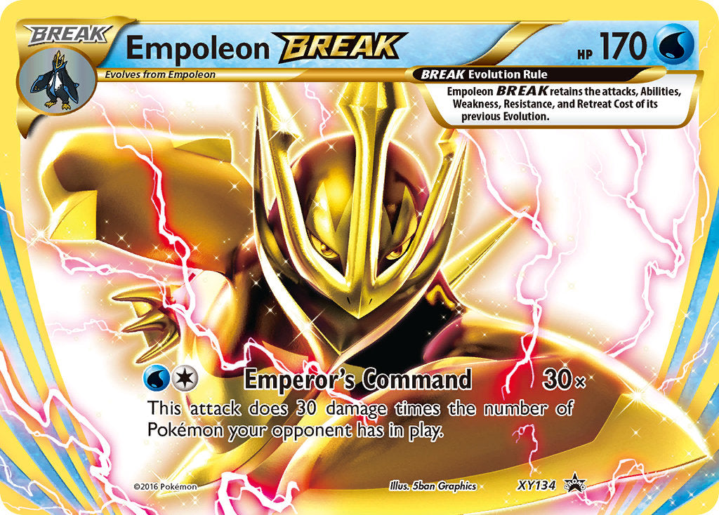 Empoleon BREAK (XY134) [XY: Black Star Promos] | Silver Goblin