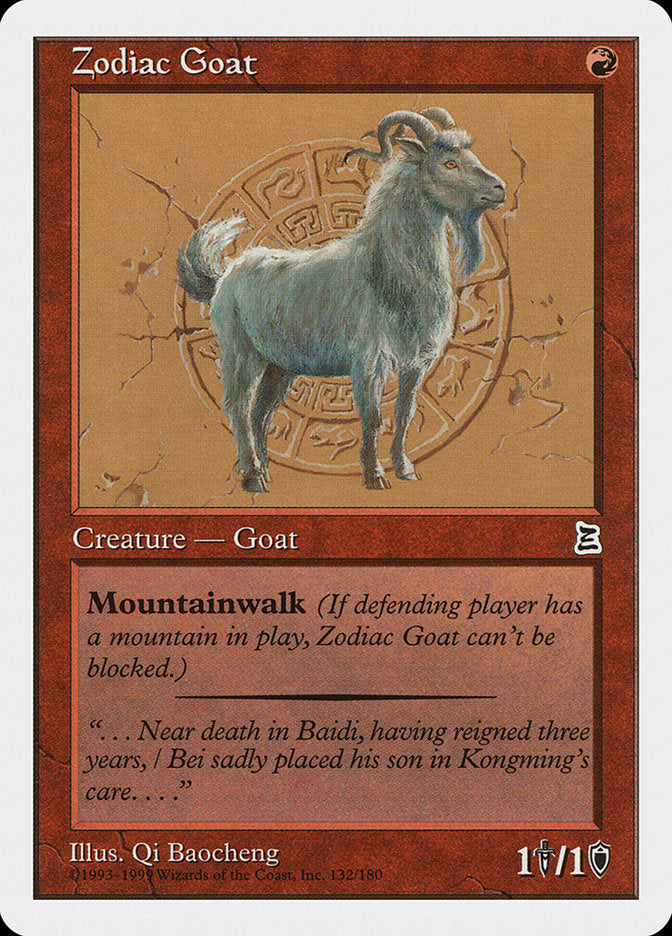 Zodiac Goat [Portal Three Kingdoms] | Silver Goblin